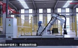 im电竞协作焊接机器人之外部轴协同功能